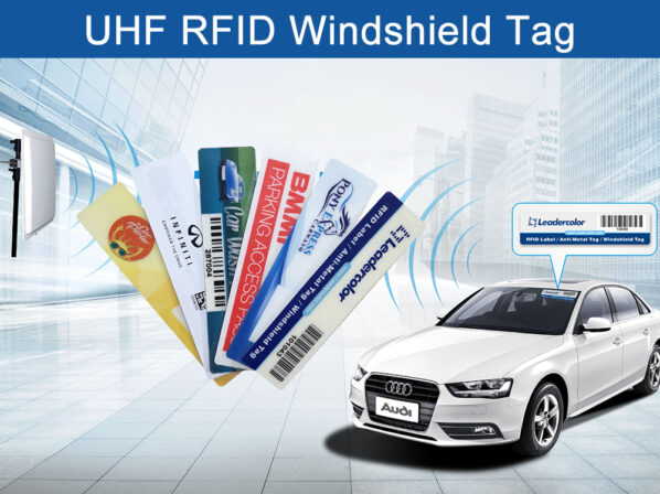 Etiqueta RFID UHF para parabrisas