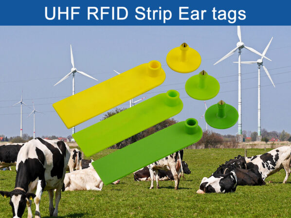 Etiqueta auricular de tira RFID UHF