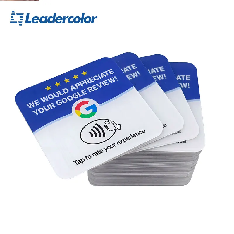 LDF-100100C Acrylic RFID Google Review Card
