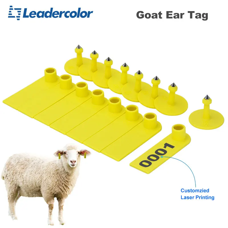 LD-6019A TPU Livestock Sheep Ear Tags Custom Color